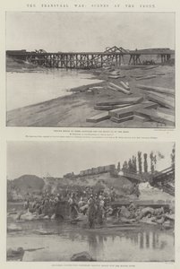 La guerra del Transvaal, escenas en el frente